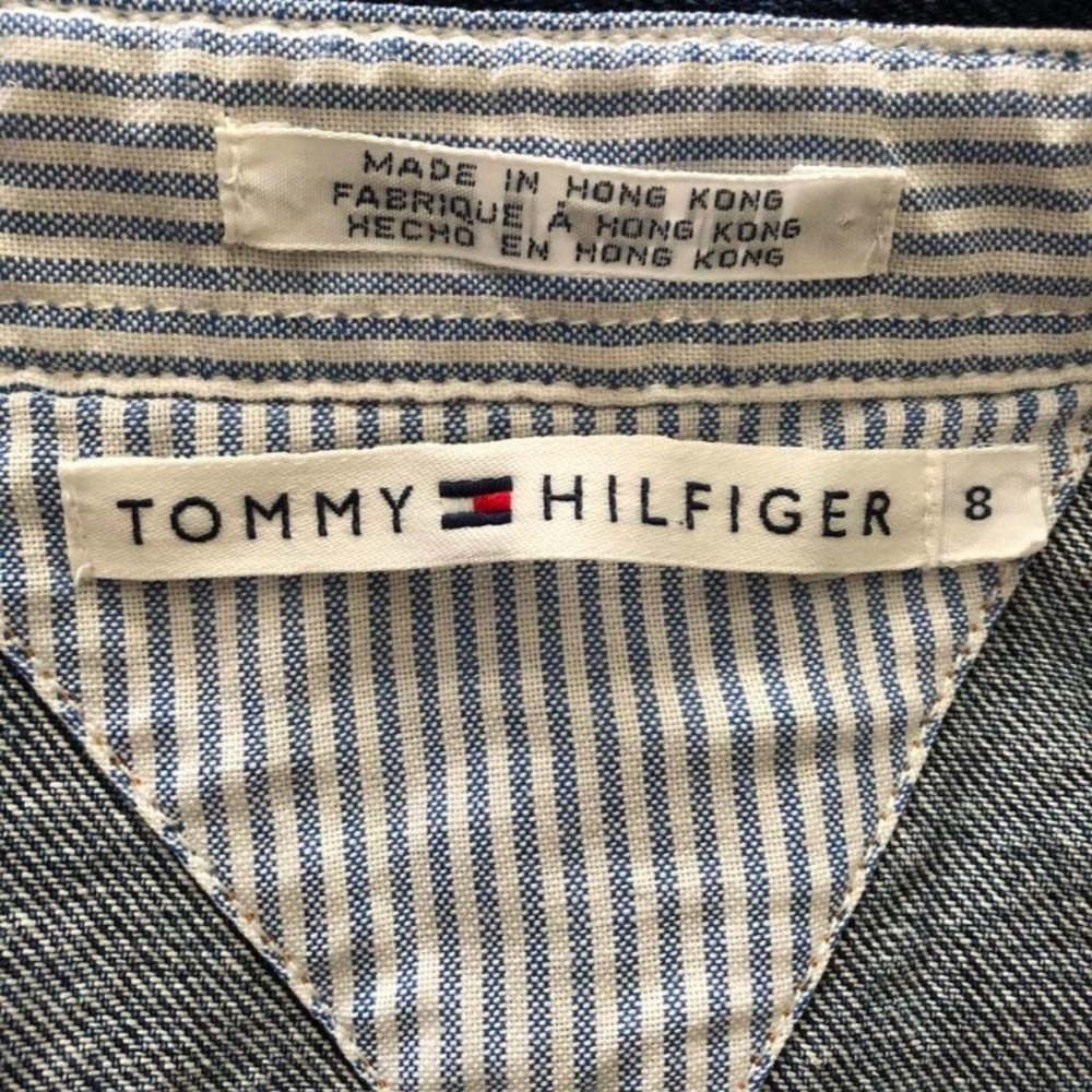 Tommy Hilfiger Denim Button-Up Dress size 8 - Picture 5 of 7